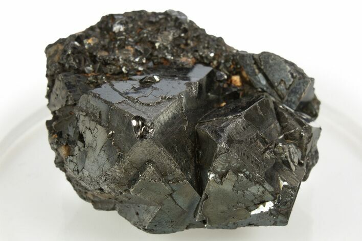 Lustrous Octahedral Magnetite Crystal Cluster - Utah #320450